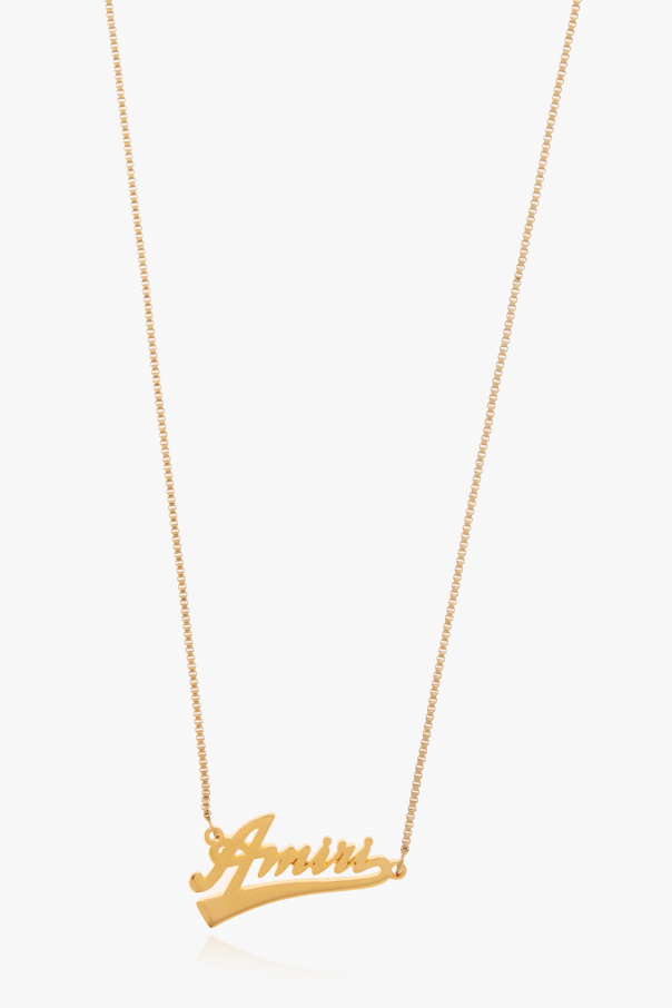 一点豪華主義【AMIRI】SCRIPT NECKLACE Amiri - Logo necklace Amiri